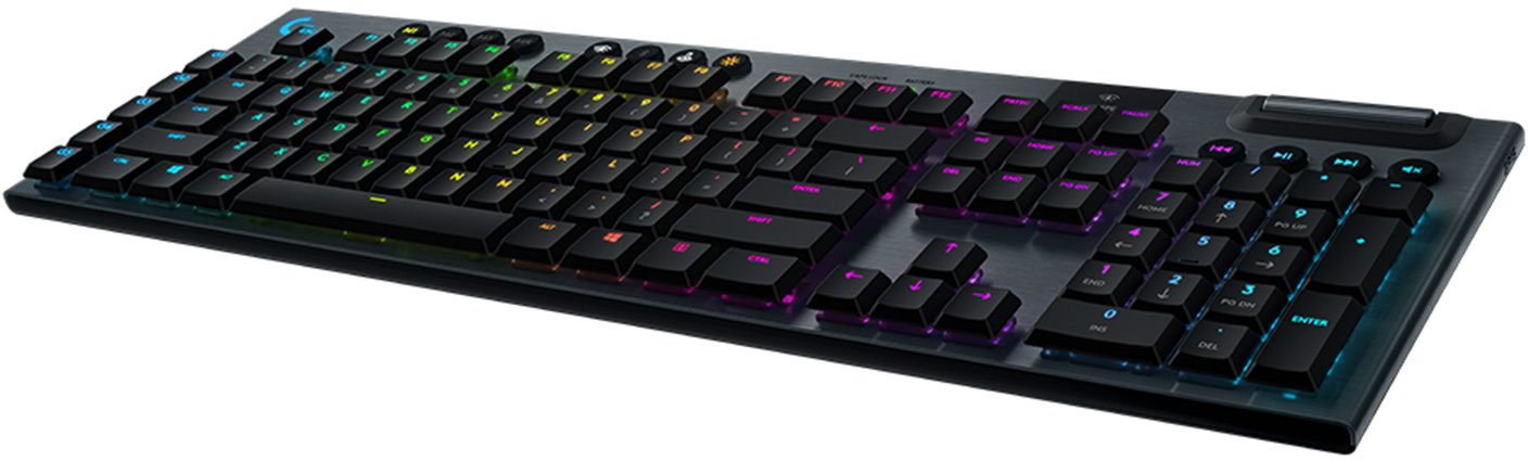 LOGITECH G915 LIGHTSPEED Wireless RGB Mechanical Gaming Keyboard – GL Clicky - CARBON (Nordic)